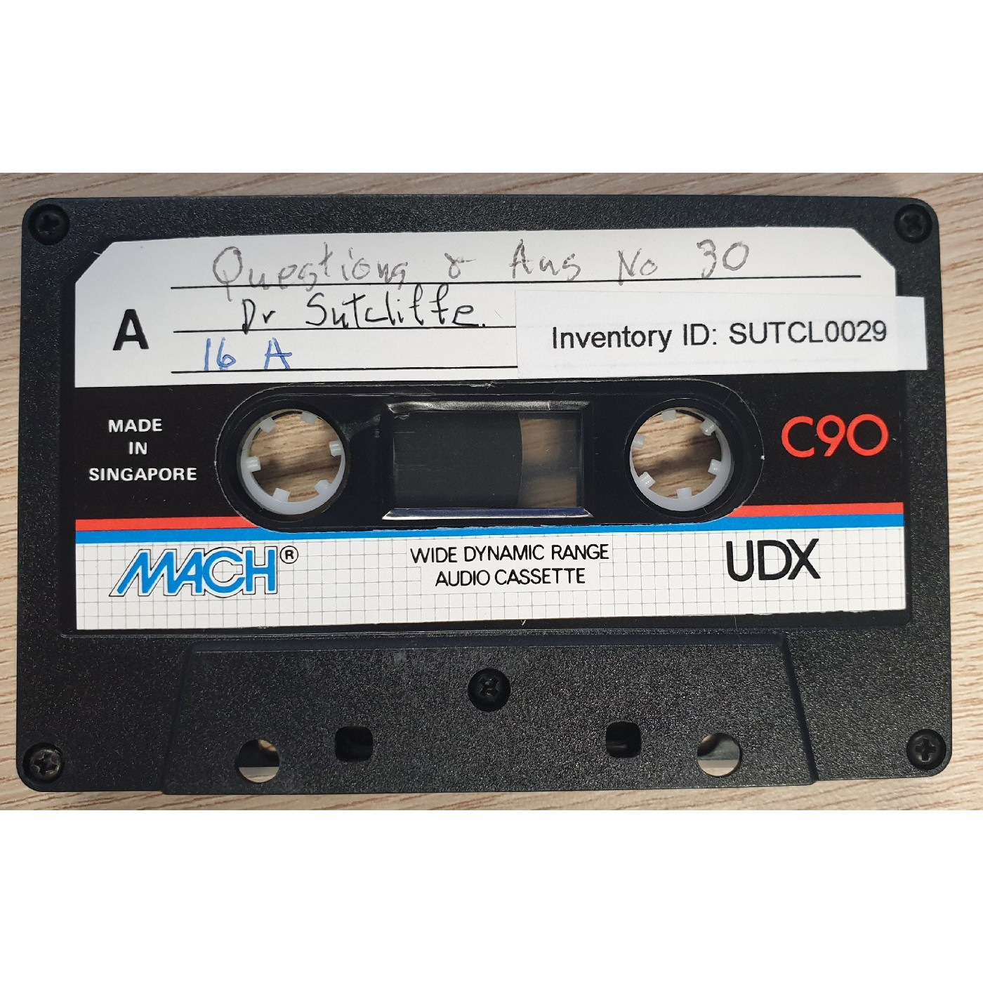 Questions and answers No. 30