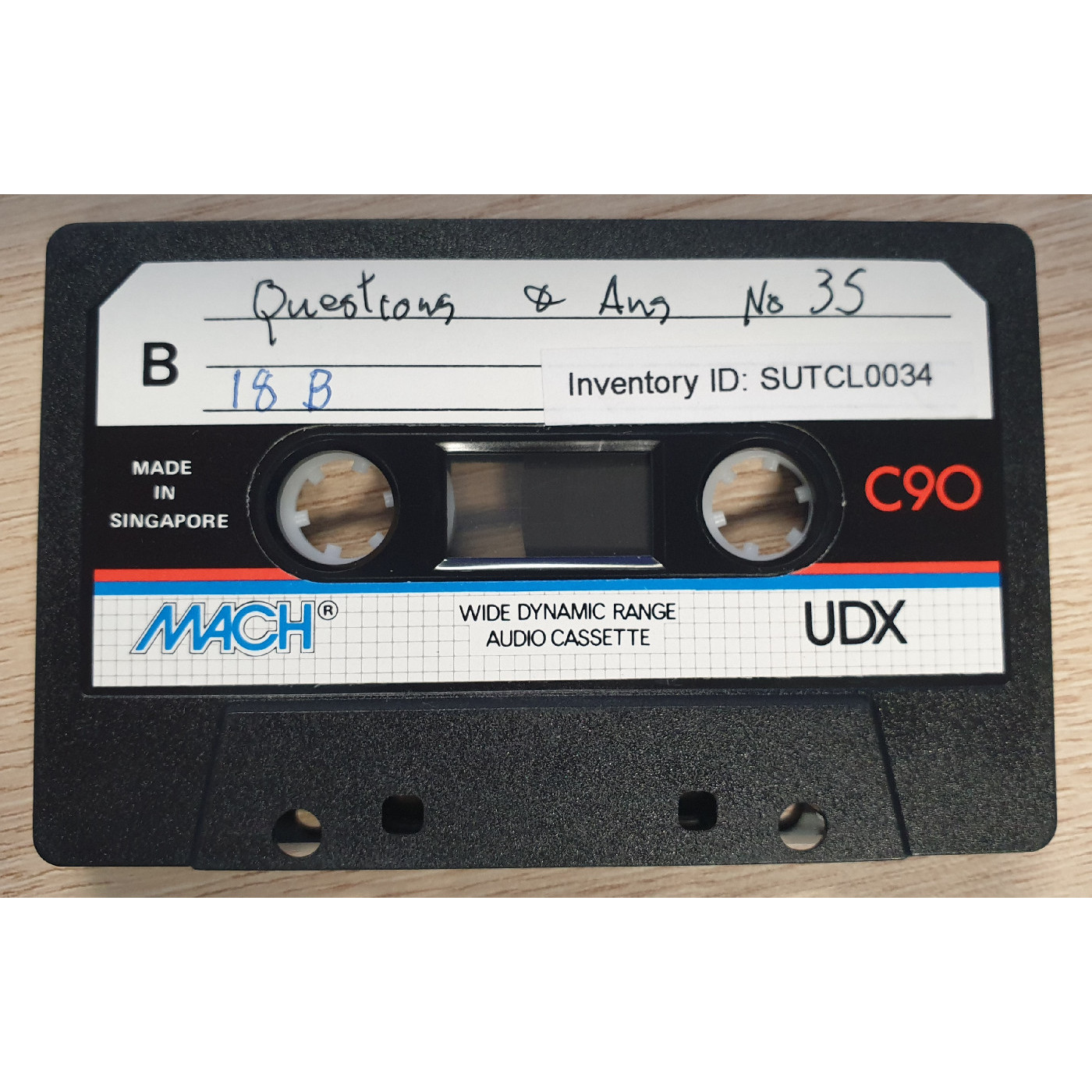 Questions and answers No. 35