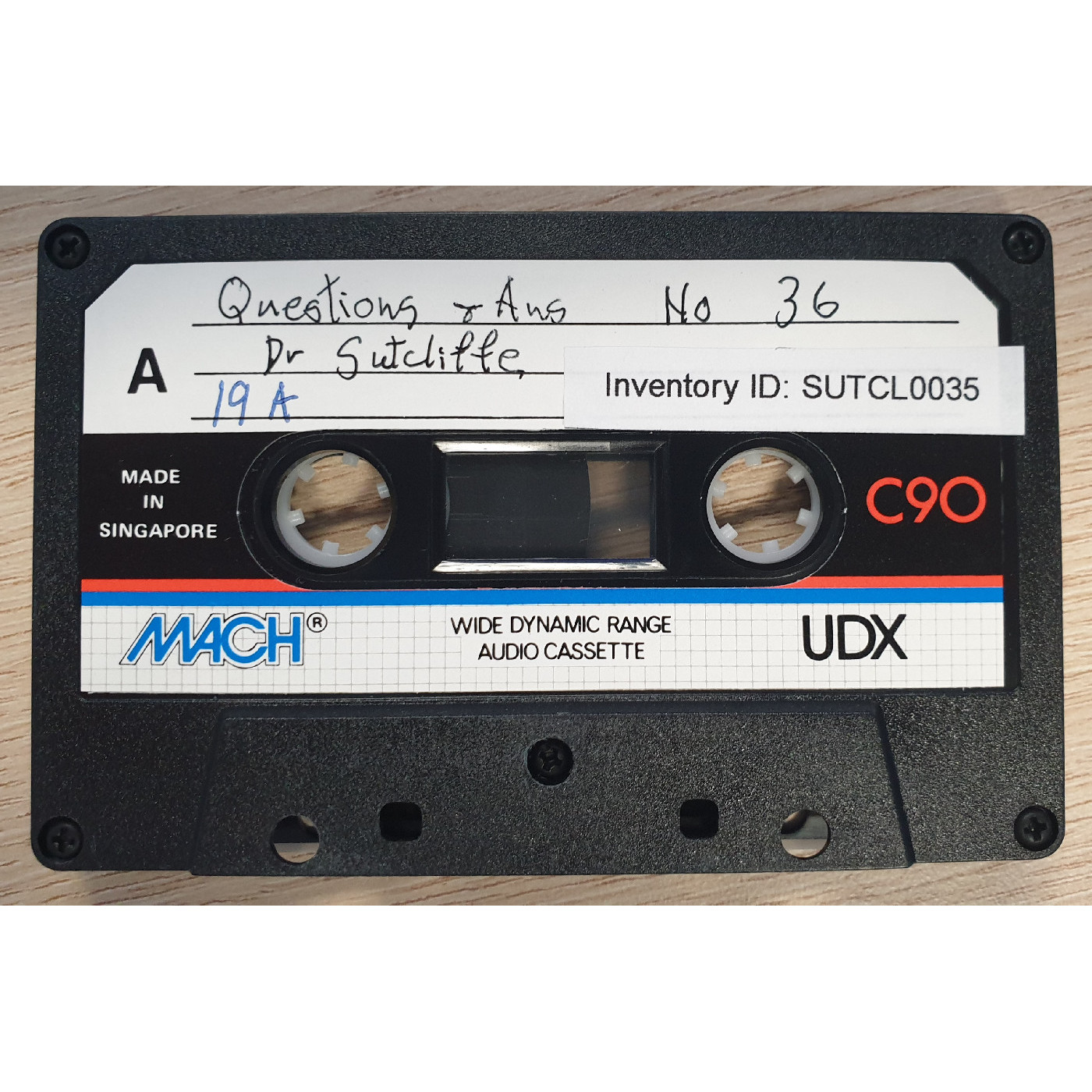 Questions and answers No. 36