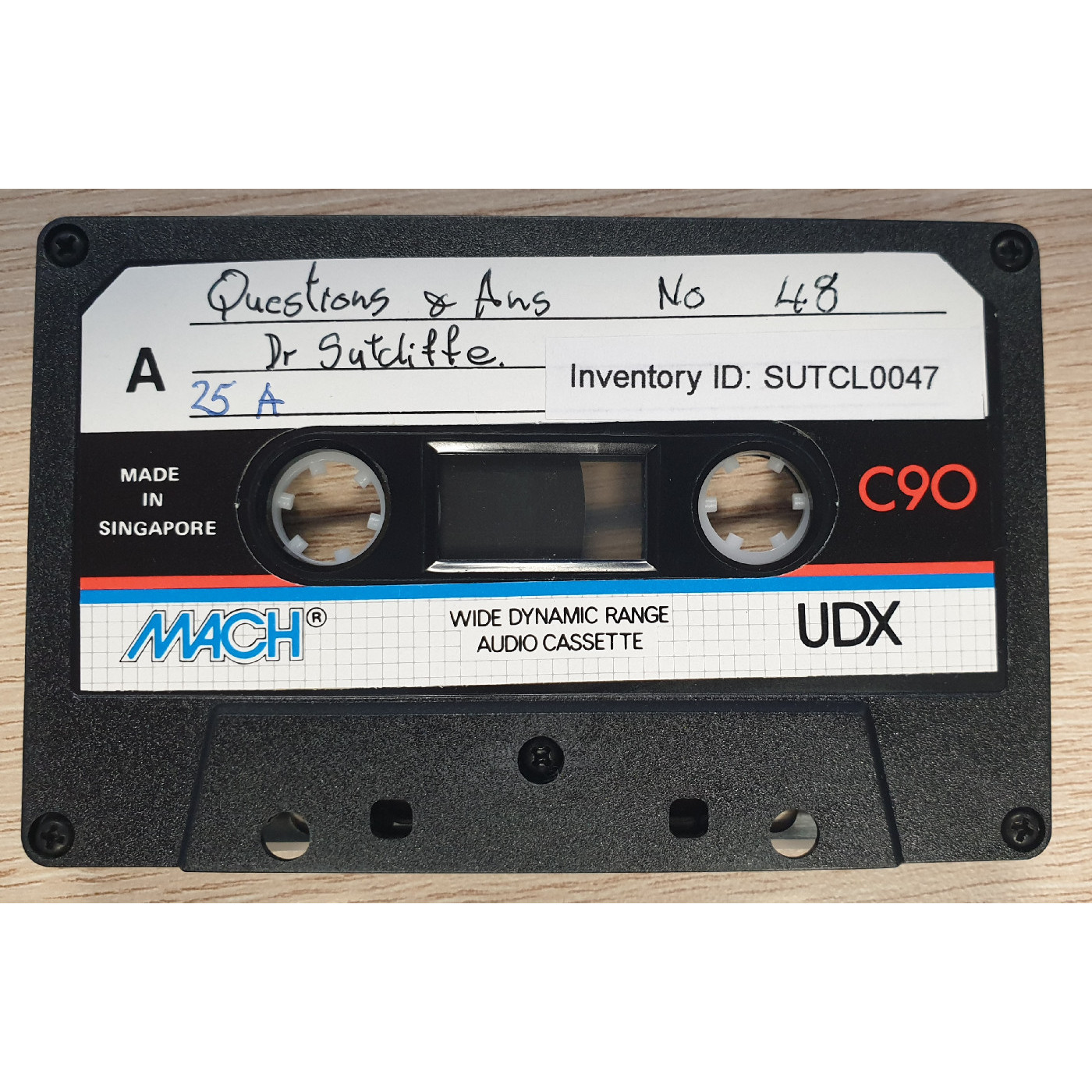 Questions and answers No. 48