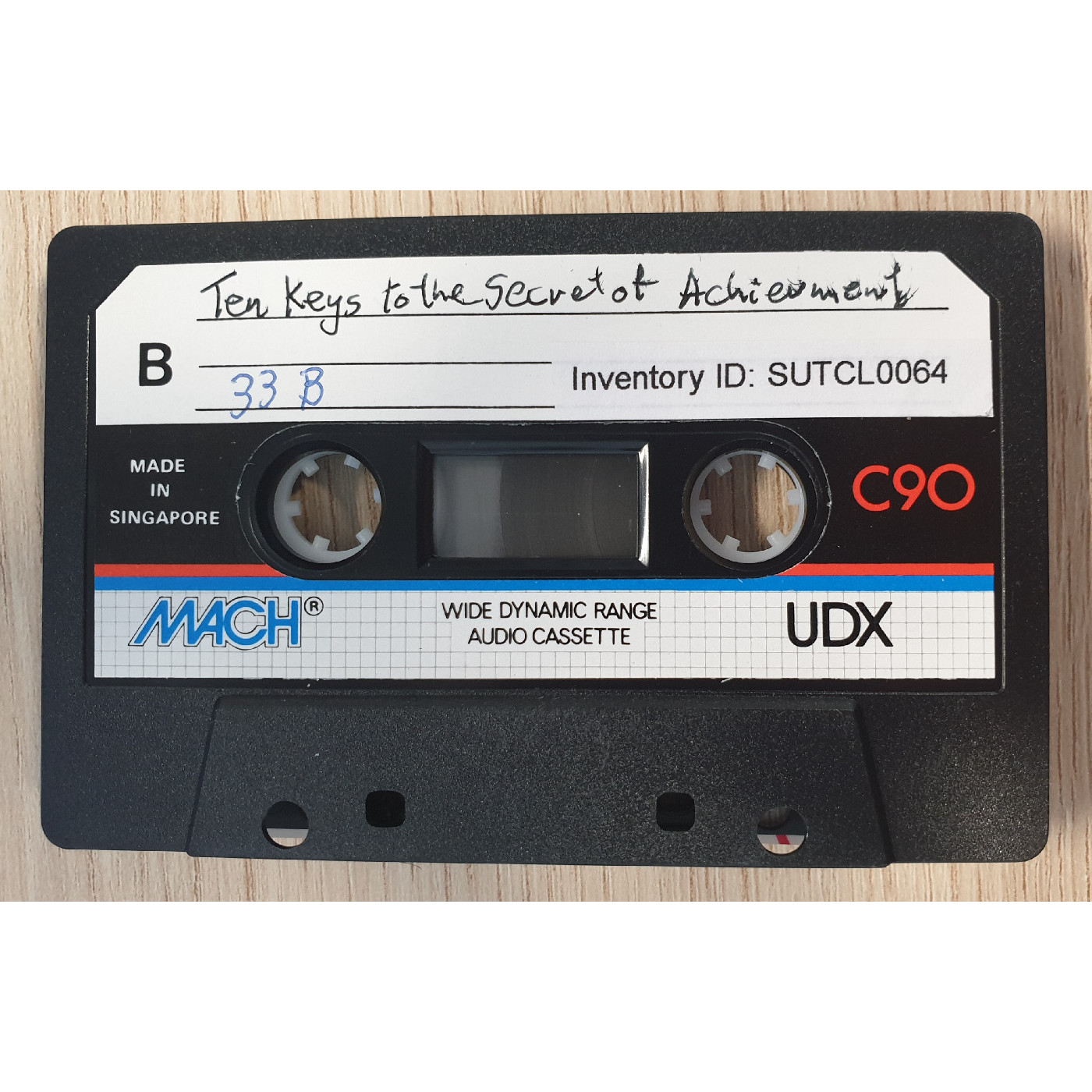 Ten Keys to the Secret of Achievement