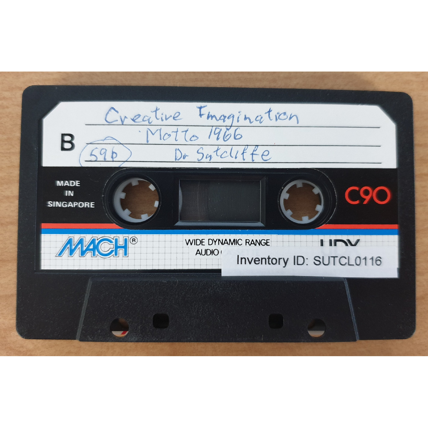 Creative Imagination. Motto 1966