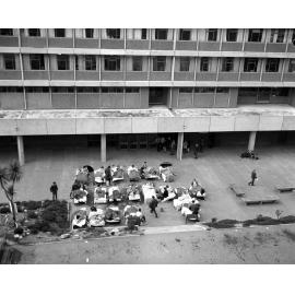 Student Activities - Stunt, Rankine Brown courtyard