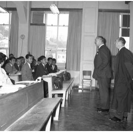 University Activities - Governor General's visit - Geology Dept [Colombo plan students?]