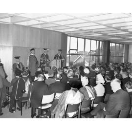 University Functions - Opening ceremony, Rankine Brown [Miller, Holyoake, Stout, Williams]