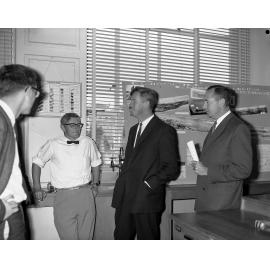 University Functions - Visit of Minister of Education [Mr. Tallboys]