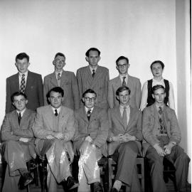 Portraits, Group - Law Students 1954