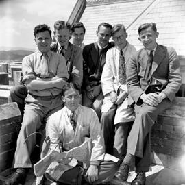 Portraits, Group - Physics students