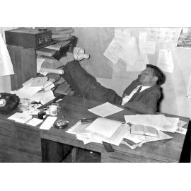 University Activities - Geography Department - Old Building - Franklin Wheeler office (last day)