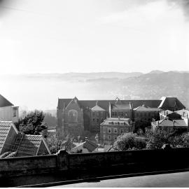 Views - Campus, Victoria University of Wellington, from Glasgow St
