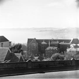 Views - Campus, Victoria University of Wellington, from Glasgow St