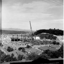 Views - Construction of Easterfield, from Glasgow St.