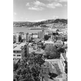[Boulcott Street and Wellington City, from The Terrace]