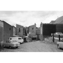 [From Frederick Street, Wellington, showing back of building facing Vivian Street]