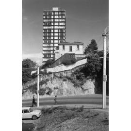 [Jellicoe Towers, The Terrace. Taken from Boulcott Street, Wellington]