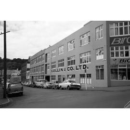 [Looking down College Street, off Tory Street, Wellington]