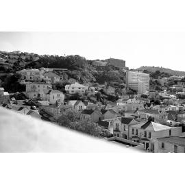 [View from roof of Dental Clinic, Willis Street, Wellington, looking towards The Terrace]