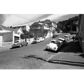 [Vivian Street, Wellington, looking towards The Terrace. Taken from Buller Street corner]