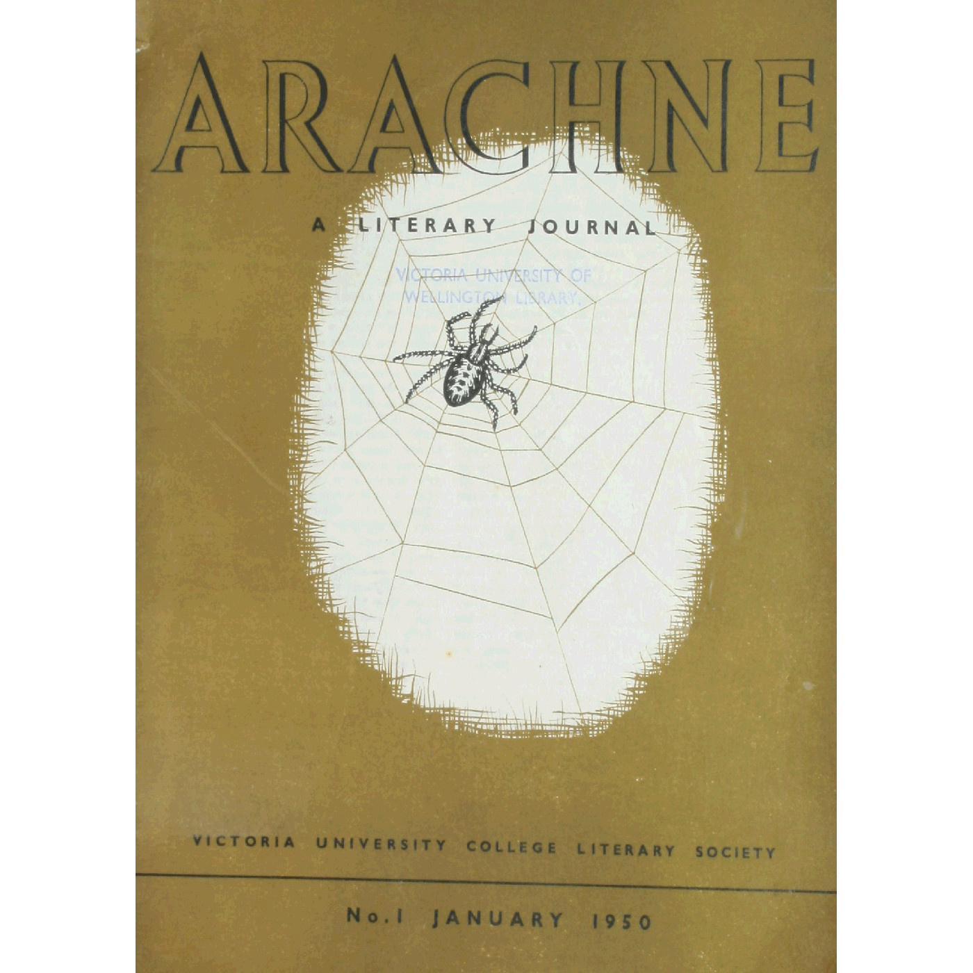 Arachne: A Literary Journal. No. 1
