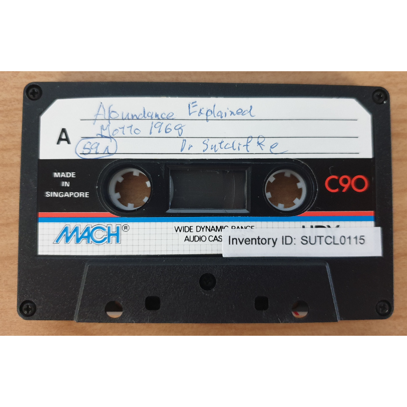 Sutcliffe School of Radiant Living Audio Collection