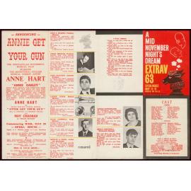 A Mid November Night's Dream programme - 1963