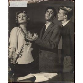 Sharon Thompson (Ellie), Des Deacon, Julian Watts, circa 1958