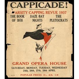 Cappicade! Varsity Capping Revue 1937. The Book of Bob. Daze Bay Nights. The Plutocrats