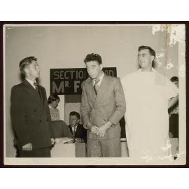 Photo from 'Up the Poll' with Tony Ferrers, 1957