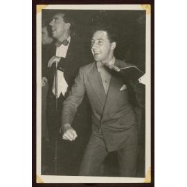 Photo from 'Up the Poll' with Derek Homewood and Tony Ferrers, 1957