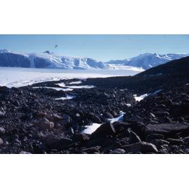 Cranfield icefalls from East of Big Lake