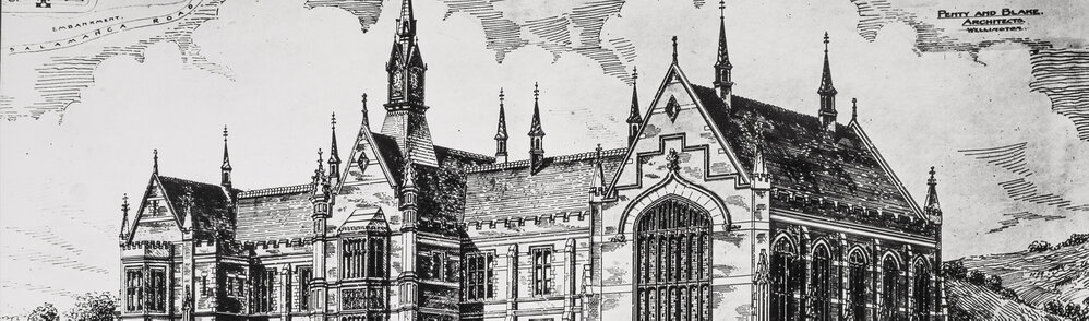Victoria College Wellington [Architects Sketch], 1903