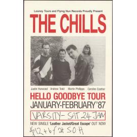 The Chills "Hello Goodbye Tour" 1987