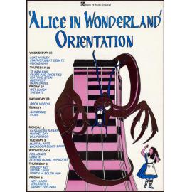 University of Otago 'Alice in Wonderland' Orientation festival 1987