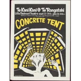 Te Kani Kani O Te Rangatahi: Concrete Tent, Little Maidment Theatre 