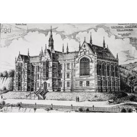 Victoria College Wellington [Architects Sketch], 1903.