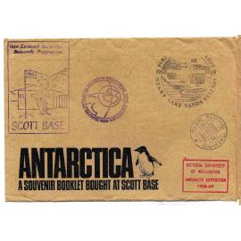 Souvenir booklet bought at Scott Base 1968/69