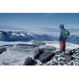 View down Wright Valley