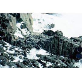 Glacial striae associated with Permo-Carboniferous tillite – Skelton Neve