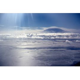 Mt Erebus from over McMurdo Sound Shelf ice