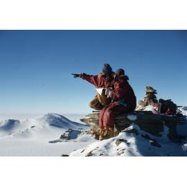 Ken Lefever & Jim Lowery summit, Shapeless Mtn