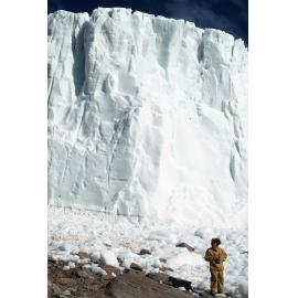 Meserve Glacier front, Wright Valley