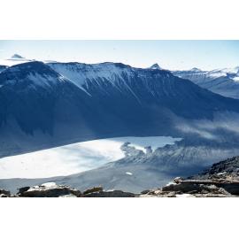 Lake Vanda from Asgard range