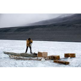 Surveying at Lake Vanda