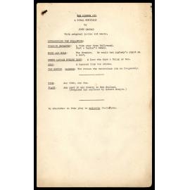 'The Dinkum Oil' script, 1939