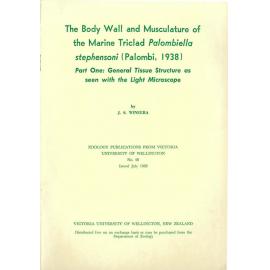 The Body Wall and Musculature of the Marine Triclad Palombiella stephensoni (Palombi, 1938): Part One: General Tissue Structure as seen with the Light Microscope