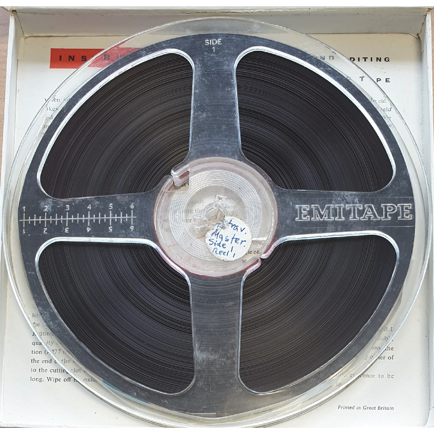 'Vat 59' audio recording 1959 (Reel 1 Side 1)