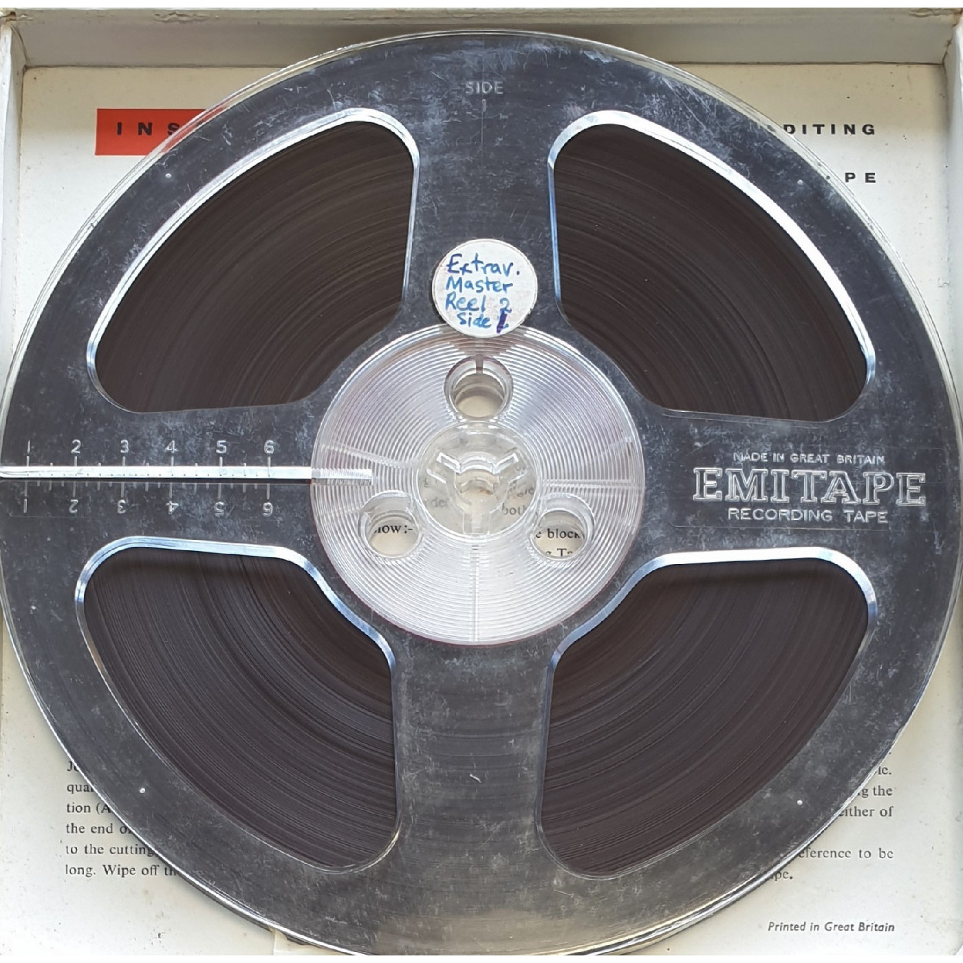 'Vat 59' audio recording 1959 (Reel 2 Side 1)