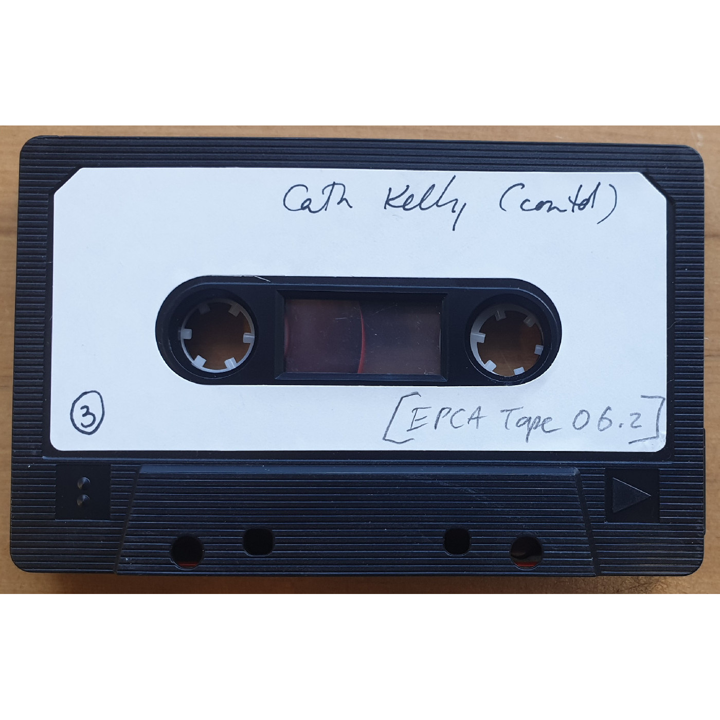 Tape of Cath Kelly interviewed by Margaret Corner (two tapes, 2 of 2), 1986-09-04