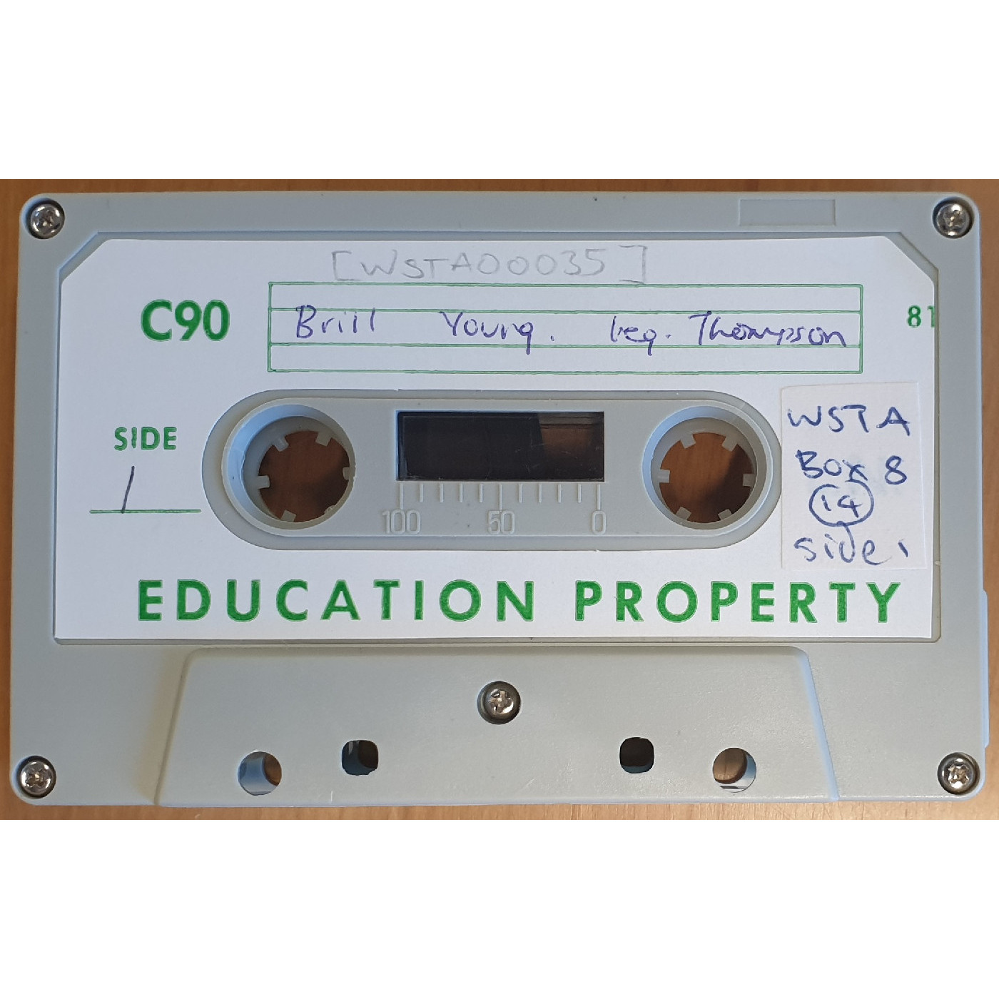Barry Brill / Bill Young / Geoff Thompson 