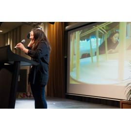 A student performance at Akamai XIV